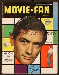6e107 MOVIE FAN magazine Winter 1948 Gregory Peck from Gentlemen's Agreement by Chasin!