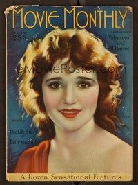 6e074 MOVIE MONTHLY magazine July 1926 wonderful art of pretty Alice Day by Don Reed!