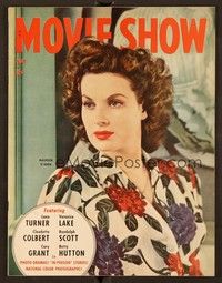 6e103 MOVIE SHOW magazine May 1943 great close portrait of pretty Maureen O'Hara!