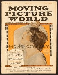 6e037 MOVING PICTURE WORLD exhibitor magazine May 1, 1920 Dr. Jekyll & Mr. Hyde, The Sea Wolf!