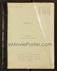 6e191 MARRIAGE: YEAR ONE second revised draft TV script August 20, 1970, screenplay by Karpf!