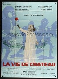 6f166 MATTER OF RESISTANCE French 1p '66 Jean-Paul Rappeneau's La Vie de Chateau, Deneuve!