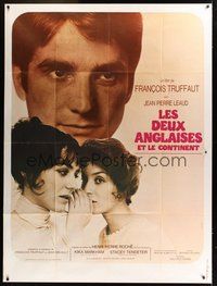 6f183 TWO ENGLISH GIRLS French 1p '71 Francois Truffaut directed, Jean-Pierre Leaud, Landi art!