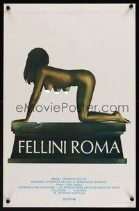 6g169 FELLINI'S ROMA Belgian '72 Italian Federico classic, the fall of the Roman Empire!