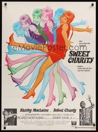 6g246 SWEET CHARITY Danish '69 Bob Fosse musical starring Shirley MacLaine, different image!