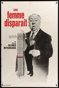 6g108 LADY VANISHES French 31x47 R70s great images of Alfred Hitchcock!