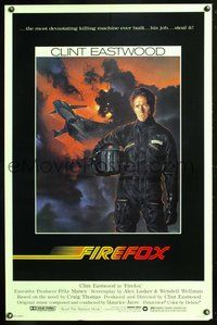 6h170 FIREFOX 1sh '82 cool C.D. de Mar art of killing machine, Clint Eastwood!