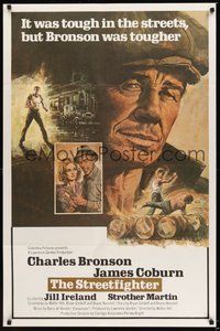 6h221 HARD TIMES int'l 1sh '75  Walter Hill, Dippel art of Charles Bronson, The Streetfighter!