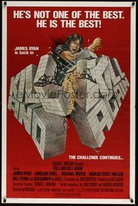 6h274 KILL & KILL AGAIN 1sh '81 kung fu art, James Ryan's not one of the best, he is the best!