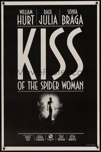6h280 KISS OF THE SPIDER WOMAN 1sh '85 Sonia Braga, William Hurt, Raul Julia!