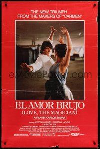 6h310 LOVE THE MAGICIAN 1sh '86 Carlos Saura, great image of dancers!