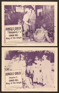6j891 CONGO BILL 2 Chap2 LCs R57 Don McGuire talks to natives, Jungle Gold!