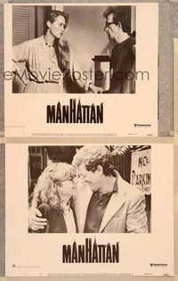 6j929 MANHATTAN 2 LCs '79 Meryl Streep, Woody Allen & Diane Keaton!