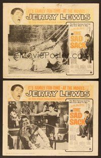 6j952 SAD SACK 2 LCs R62 wacky Jerry Lewis in the Foreign Legion!