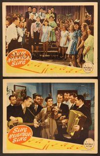 6j961 SING NEIGHBOR SING 2 LCs '44 Roy Acuff & his Smoky Mountain Boys!