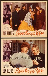 6j971 SPECTER OF THE ROSE 2 LCs '46 directed by Ben Hecht, Judith Anderson!
