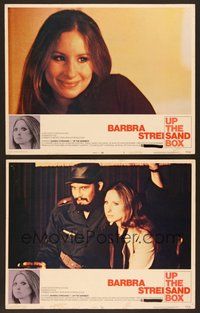 6j993 UP THE SANDBOX 2 LCs '73 great close images of Barbra Streisand!