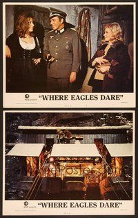 6j997 WHERE EAGLES DARE 2 LCs R75 Richard Burton, Mary Ure, WWII thriller!