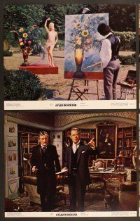 6j185 FLEA IN HER EAR 8 11x14 stills '68 Rex Harrison, sexy Rosemary Harris & Louis Jourdan!