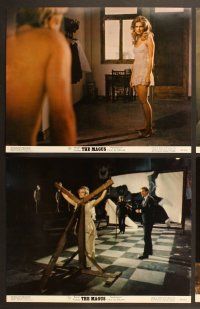 6j311 MAGUS 8 11x14 stills '69 Michael Caine, Anthony Quinn, Candice Bergen, Anna Karina!