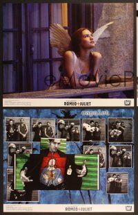 6j846 ROMEO & JULIET 3 11x14 stills '96 Claire Danes, John Leguizamo, modern Shakespeare remake!