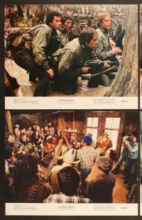 6j449 SOUTHERN COMFORT 8 11x14 stills '81 Walter Hill, Keith Carradine, hunters in the swamp!