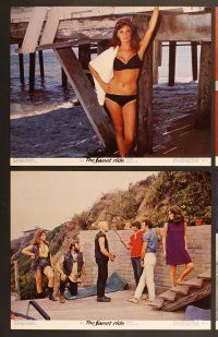 6j471 SWEET RIDE 8 11x14 stills '68 1st sexy Jacqueline Bisset in bikini, Tony Franciosa, surfing!