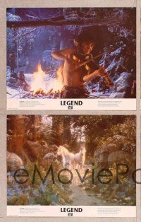6j292 LEGEND 8 English LCs '86 Tom Cruise, Mia Sara, Ridley Scott, cool fantasy images!