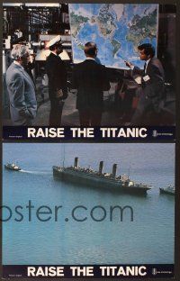 6j005 RAISE THE TITANIC 11 English LCs '80 tragic ship pulled from the depths of the ocean!