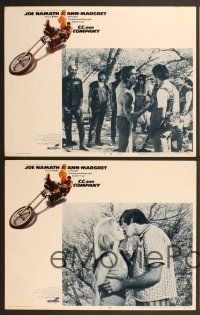 6j724 C.C. & COMPANY 4 LCs '70 Joe Namath, sexy Ann-Margret, biker gang!