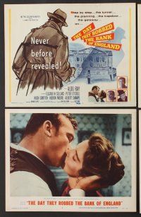 6j134 DAY THEY ROBBED THE BANK OF ENGLAND 8 LCs '60 Aldo Ray, Elizabeth Sellars, Peter O'Toole!