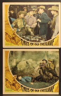 6j665 DAYS OF OLD CHEYENNE 5 LCs '43 Don 'Red' Barry, Lynn Merrick, William Haade!