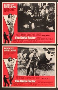 6j142 DELTA FACTOR 8 LCs '71 from Mickey Spillane novel, Christopher George!