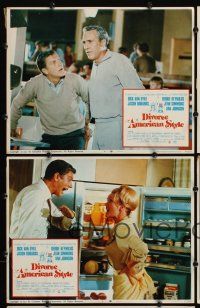 6j667 DIVORCE AMERICAN STYLE 5 LCs '67 Dick Van Dyke & Debbie Reynolds, is marriage dead?