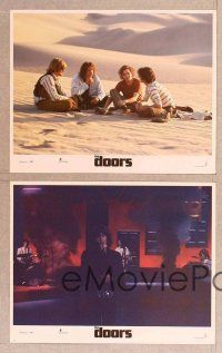 6j158 DOORS 8 LCs '90 cool images of Val Kilmer as Jim Morrison, Meg Ryan!