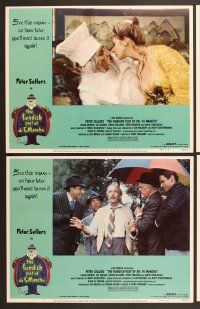 6j179 FIENDISH PLOT OF DR. FU MANCHU 8 LCs '80 wacky Asian villain Peter Sellers, Helen Mirren!