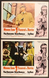 6j670 FUNERAL IN BERLIN 5 LCs '67 Michael Caine, Eva Renzi, directed by Guy Hamilton!