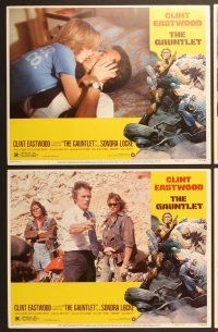6j608 GAUNTLET 6 LCs '77 director & star Clint Eastwood, Sondra Locke!