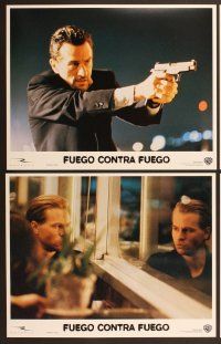 6j217 HEAT 8 Spanish/U.S. LCs '95 Al Pacino, Robert De Niro, Val Kilmer, Michael Mann directed!