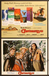 6j014 IN SEARCH OF THE CASTAWAYS 9 LCs R78 Jules Verne, Hayley Mills in an avalanche of adventure!