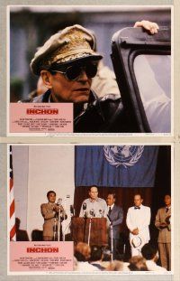 6j249 INCHON 8 LCs '82 Laurence Olivier as General MacArthur, Jacqueline Bisset!