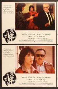 6j289 LATE SHOW 8 LCs '77 Art Carney & Lily Tomlin, Bill Macy!