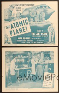 6j752 LOST PLANET 4 Chap5 LCs '53 Judd Holdren, sci-fi serial, The Atomic Plane!