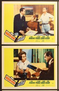 6j622 MADISON AVENUE 6 LCs '61 Dana Andrews wants Eleanor Parker to be nice to him!