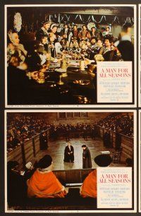 6j318 MAN FOR ALL SEASONS 8 LCs '67 Paul Scofield, Robert Shaw, Best Picture Academy Award!