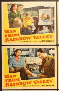6j623 MAN FROM RAINBOW VALLEY 6 LCs '46 cowboy Monte Hale, Adrian Booth!
