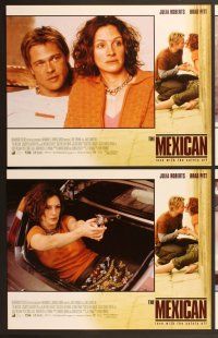 6j326 MEXICAN 8 LCs '01 cool images of Brad Pitt & Julia Roberts!