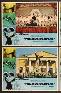 6j341 MUSIC LOVERS 8 LCs '71 directed by Ken Russell, Richard Chamberlain & Glenda Jackson!