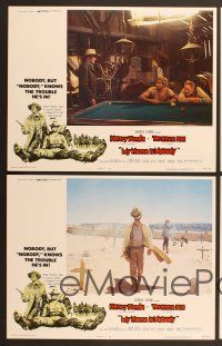 6j343 MY NAME IS NOBODY 8 LCs '74 Il Mio nome e Nessuno, Henry Fonda, Terence Hill,wild west images!