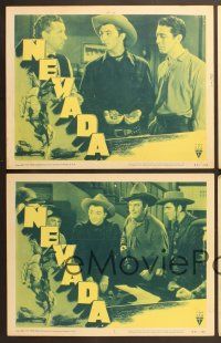 6j757 NEVADA 4 LCs R51 many images of young cowboy Robert Mitchum!